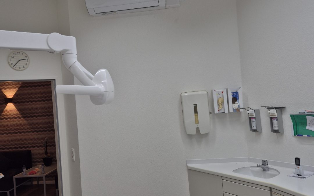 Airco installatie bij tandarts