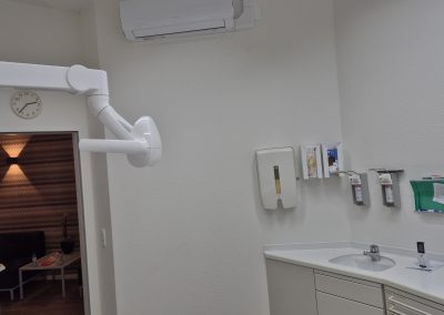 Airco installatie bij tandarts